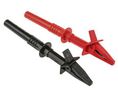 Crocodile Clip Set 600V Black / Red